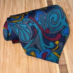 Accents by Isaac Zelcer Men’s Silk Necktie – Formal, Classic, Vintage‎